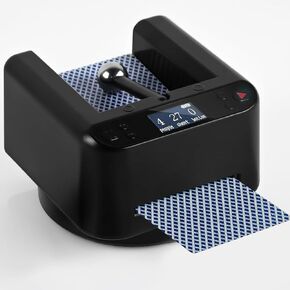 Automatic Card Dealer Machine 360° Rotating, 2 Decks Card Fast Accurate & Stable Smooth Dealing, Playing Card Table Accessories for Texas Holdem, Blackjack Card Games As Gifts