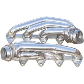 HDR54S 1-5/8" Primary Tubes 304 Stainless Steel Short Tube Header for Ford Mustang 4.6L-Pair