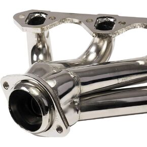 BBK 3511 1-5/8" Shorty Tuned Length Performance Exhaust Headers for Ford F Series Truck F150 351 - Chrome Finish