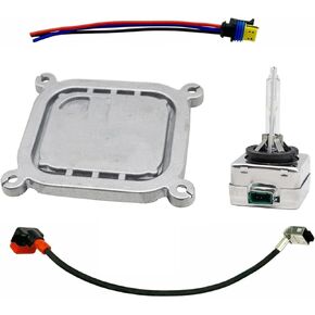 Xenon Headlight Ballast Kit with Igniter & D3S Bulb Compatible with Mustang 2010-2019 8A5Z13C170A DL3Z13C170A 10R034663 7L7Z13N021A