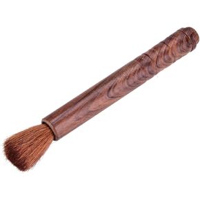 Guitar Cleaner Brush, High End Wool Brush Musical Instrument Cleaning Tool Violin Rosin Cleaner (Rosewood)