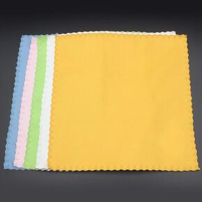 Bnineteenteam Polish Cloth Microfiber Cleaning Cloth for Violin, Viola, Cello, Bass, Guitar, Piano Performance Accessory