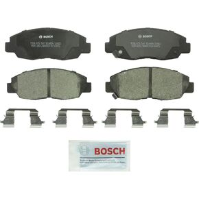 BOSCH BC465A QuietCast Premium Ceramic Disc Brake Pad Set - Compatible With Select Acura EL; Honda Civic; FRONT