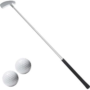 Golf Putter, Right/Left Handed for Beginner Youth, Mini Golf Clubs Set - 33" Putters with 2 Standard Double Layer Construction Golf Balls & Gift Box, Golf Accessories for Men & Women - Indoor/Outdoor