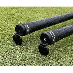 Golf Chipper and Putter Prop Stands – Hinged Putter Stand Cap Keeps Golf Club Shafts Off Ground – Putter Holder by HD Products