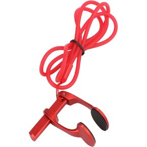 Tonsa Nose Plug, Adjustable Aluminum Anti Lost Swimming Nose Clip for Video Recording