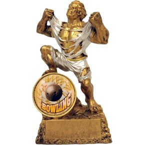Monster Victory Trophy - 6.75 Inch Tall | 1st, 2nd , or 3rd Place, Bowling, Chili Cook Off, Cornhole, Disc Golf, Fantasy Football, Golf, March Madness, Poker, Top Sales - Engraved Plate on Request in Kuwait