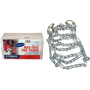 Mr Mower Parts Tire Chains 20 X 800-8, 20 X 800-10 2-Link Spacing, Zinc Plated