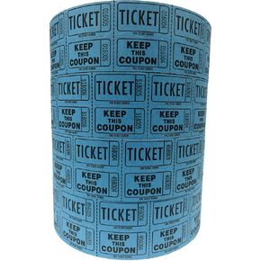 تذاكر يانصيب The Ticket Gurus - (4 لفات من 2000 تذكرة مزدوجة) 8000 إجمالي 50/50 تذاكر يانصيب (عمودي (1x1.75)) in Kuwait