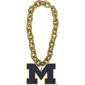 aminco Michigan Wolverines Fan Chain, Gold in Saudi Arabia