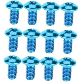 Kisangel 1 Motorcycle Bike Disc Brake Bolts Bike Brake Screw Bike Brake Tool kit disc Brake Rotor Bike Bolts Motorcycle License Plate Bolts Bike Tool kit MTB Tools for Platter t25