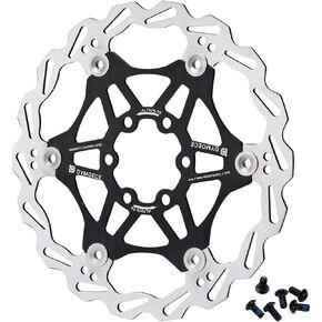 قرص الفرامل الدوار للدراجة D Dymoece مع 6 مسامير لدراجة الطريق الجبلية MTB
