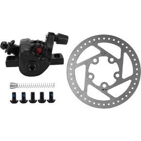 Aramox Disc Brake Kit, Aluminum Alloy Disc Wheel Brake Kit 110mm Disc Rotor Replacement for XIAOMI Mijia M365/Pro Electric Scooter