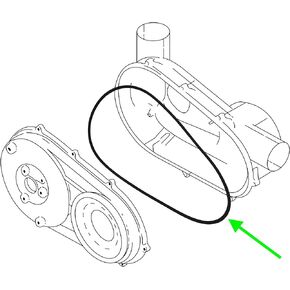 AppliaFit Outer Clutch Cover Seal Compatible with Polaris 5521831 for Select Polaris ACE, General, Ranger and RZR ATVs (1-Pack)