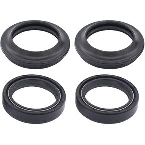 MOTOKU Pack of 4 Fork Oil Dust Seal for FXDC FXD FXDL FXDS-CON FXDX FXLR FXR XL1200 CB650 VF700 VF750