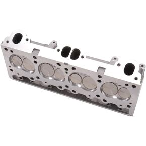 Edelbrock 61579 Performer 87cc Pontiac Cylinder Head with Complete D-Port Exhaust