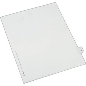 Avery Individual Legal Exhibit Dividers, Allstate Style, 30, Side Tab, 8.5 x 11 inches, Pack of 25 (82228)