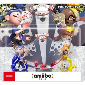 Splatoon Deep Cut Amiibo Set (Shiver, Frye, & Big Man) Triple Amiibo Pack - Nintendo Switch