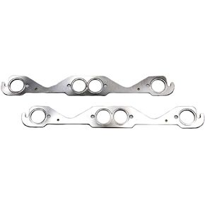 Cometic Gasket C5891-030 MLS Exhaust Gasket for Small Block Chevy - Pack of 2