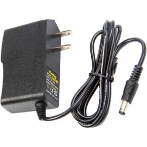 COOLM AC to DC 12V 500mA Power Supply Adapter 100-240V 50 60hz to 12V 0.5A Charger 6W 5.5mm x 2.5mm DC Plug for CCTV Security Camera Router