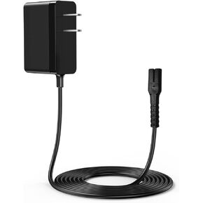 for LABIGO Electric Spin Scrubber Charger - 9V Adapter Compatible with LABIGO Cordless Spin Scrubber LA1 Pro Model KS-2619, for Voweek VWS211 Replacement 2 Prong Power Supply Cord Cable