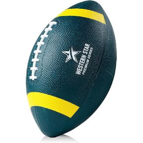 Western Star Full Size Football - Official Size and Weight- 5 Popular Colors - Premium Series - Attractive and Durable Design