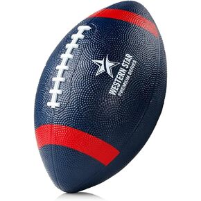 Western Star Full Size Football - Official Size and Weight- 5 Popular Colors - Premium Series - Attractive and Durable Design