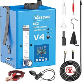 جهاز دخان EVAP للسيارات، جهاز اختبار كشف تسرب الفراغ التشخيصي، كاشف تسرب أنبوب الوقود ثنائي الوضع مع مقياس الضغط ومقياس تدفق الهواء للدراجات النارية/السيارة/الشاحنة/القارب in Kuwait