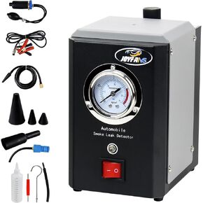 مجموعة جهاز اختبار تسرب آلة الدخان EVAP من JoyFans 12 فولت، مجموعة أدوات كشف تسرب وقود السيارة التلقائي لاختبار تسرب نظام الغلق على السيارات والدراجات النارية والشاحنات ATV والمركبات الثلجية in Kuwait