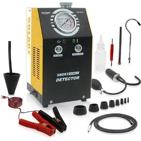 أداة كشف تسرب السيارات من Solary، ماكينة دخان السيارة ذات الوضع المزدوج DC12V، جهاز اختبار تسرب EVAP مع مقياس الضغط لجميع المركبات in Kuwait