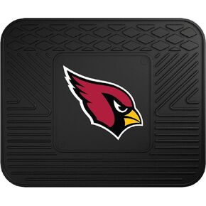 FANMATS - 8883 NFL Arizona Cardinals 2-pc Vinyl Heavy Duty Car Mat , 18"x27"