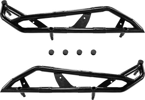 Nerf Bars Rock Sliders Heavy Duty Steel for Polaris RZR PRO XP 20-24, Tree Kickers Side Steps Combined Side Bumper for Polaris RZR PRO XP/PRO R/Turbo R 2020-2024 Accessories (2 Seat) in Saudi Arabia
