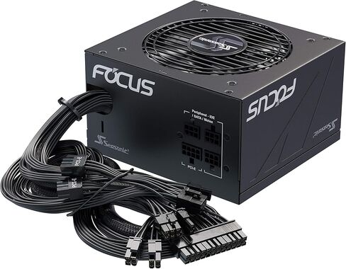 التركيز الموسمي SSR-850FM، 850 وات 80+ ذهبي، شبه وحدات، يناسب جميع أنظمة ATX، التحكم في المروحة في الوضع الصامت والتبريد، ضمان 7 سنوات، مصدر طاقة مثالي للألعاب والتطبيقات المختلفة in Kuwait