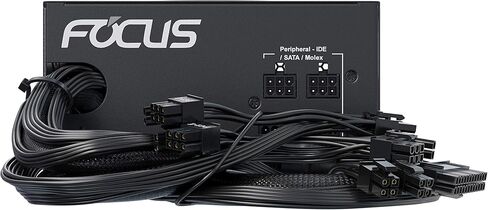 التركيز الموسمي SSR-850FM، 850 وات 80+ ذهبي، شبه وحدات، يناسب جميع أنظمة ATX، التحكم في المروحة في الوضع الصامت والتبريد، ضمان 7 سنوات، مصدر طاقة مثالي للألعاب والتطبيقات المختلفة in Kuwait