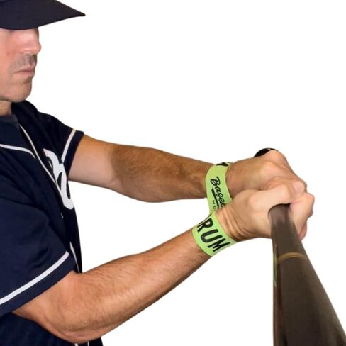 Baseball Notes Brum Bands: Softball & Baseball Training Equipment - Swing Trainer, Hitting Trainer, Baseball Training, Batting Trainer in Saudi Arabia