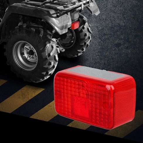 غطاء عدسة الضوء الخلفي NTHREEAUTO ATV عدسات المصابيح الخلفية متوافقة مع Yamaha Big Bear Kodiak Timberwolf Blaster Warrior in Saudi Arabia