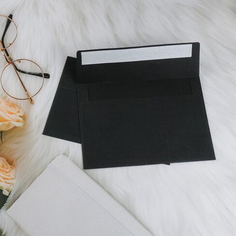50 Packs of White 4X6 Envelopes for Invitation, A6 White Envelopes Self Seal for Cards, Photos, Wedding, Birthday, Party, Babay Shower in Saudi Arabia