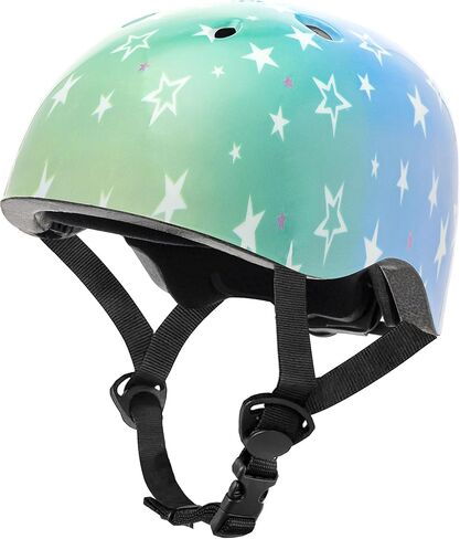 SULIFEEL خوذة دراجة للأطفال للبنين والبنات خوذة تزلج للأطفال الصغار قابلة للتعديل للرياضات المتعددة سكوتر ركوب الدراجات التزلج على الجليد نجوم يونيكورن in Kuwait