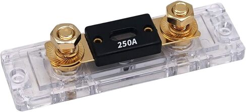 حامل مصهر ANL من النحاس الصلب مقاس 0/2/4 من TopstrongGear مع مصهر 250 أمبير (عبوة من قطعتين) (250 أمبير) in Kuwait