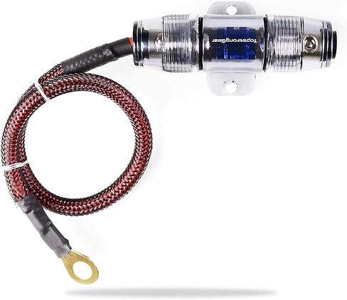 حامل مصهر ANL من النحاس الصلب مقاس 0/2/4 من TopstrongGear مع مصهر 250 أمبير (عبوة من قطعتين) (250 أمبير) in Kuwait