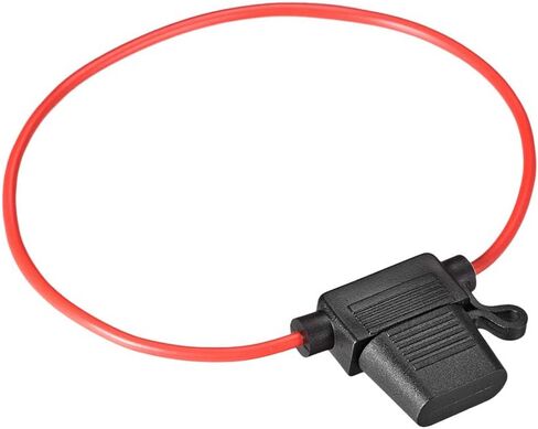 uxcell Fuse Holder in-line 18AWG Waterproof Fuse Holder Black for ATC/ATO Fuse in Saudi Arabia
