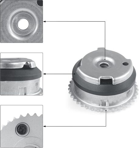 11367583207 Intake Timing Chain Sprocket Gear Camshaft Adjuster (OEM to Schaeffler,German) for BMW N51 N52 N55 M2 M3 M4 X3 X5 Z4 135i 325i 328i 330i 335i 435i 525i 528i 530i 535i 740i in Saudi Arabia