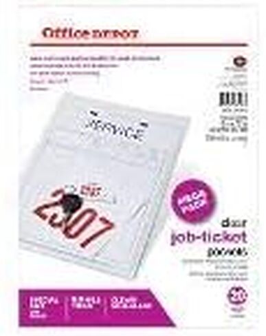 Job Ticket Holders, 9in. x 12in, Pack of 20, R179919 in Saudi Arabia