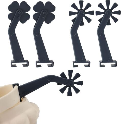 2 زوج توتنهام لأحذية كروكس الغربية كاوبويز راعيات البقر توتنهام لأحذية كروكس ريترو كافالييرز ذيول تصميم شخصي حذاء ساحر شبشب ذيل صغير توتنهام in Kuwait