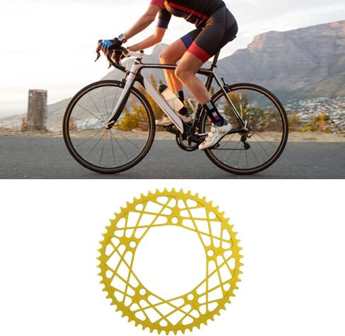 لوحة كرنك عجلة سلسلة الدراجة، حلقة سلسلة دراجات من سبائك الألومنيوم المؤكسدة عالية القوة 56T in Kuwait