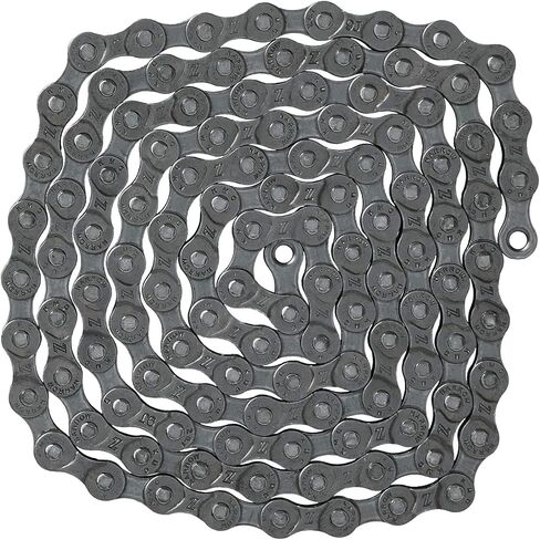 KMC Z8.1 8 speed inner chamfering 7.1MM pin length Bicycle Chain (1/2" x 3/32") Gray 1 pcs /Steel 116 links in Saudi Arabia