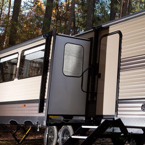 RVNOVUS RV Window Shade - 16X25 Sun Shield Solar Entry Door Window Cover for Trailer Camper Windows in Saudi Arabia