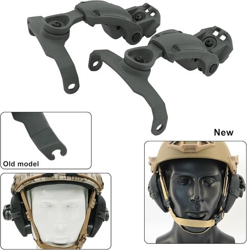 ARC Rail Adapter for Fast Series Helmets Compatible with Walker's Razor Earmuffs (Walkers Razor,Walkers Razor Digital) in Saudi Arabia