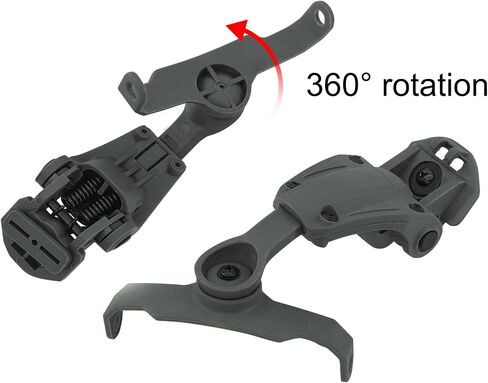 ARC Rail Adapter for Fast Series Helmets Compatible with Walker's Razor Earmuffs (Walkers Razor,Walkers Razor Digital) in Saudi Arabia