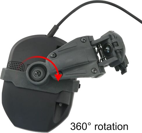 ARC Rail Adapter for Fast Series Helmets Compatible with Walker's Razor Earmuffs (Walkers Razor,Walkers Razor Digital) in Saudi Arabia